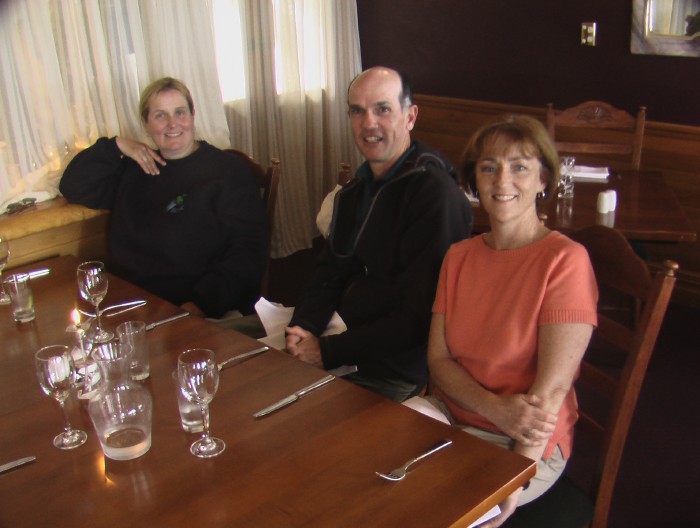 Pre-trip dinner in Kaikoura